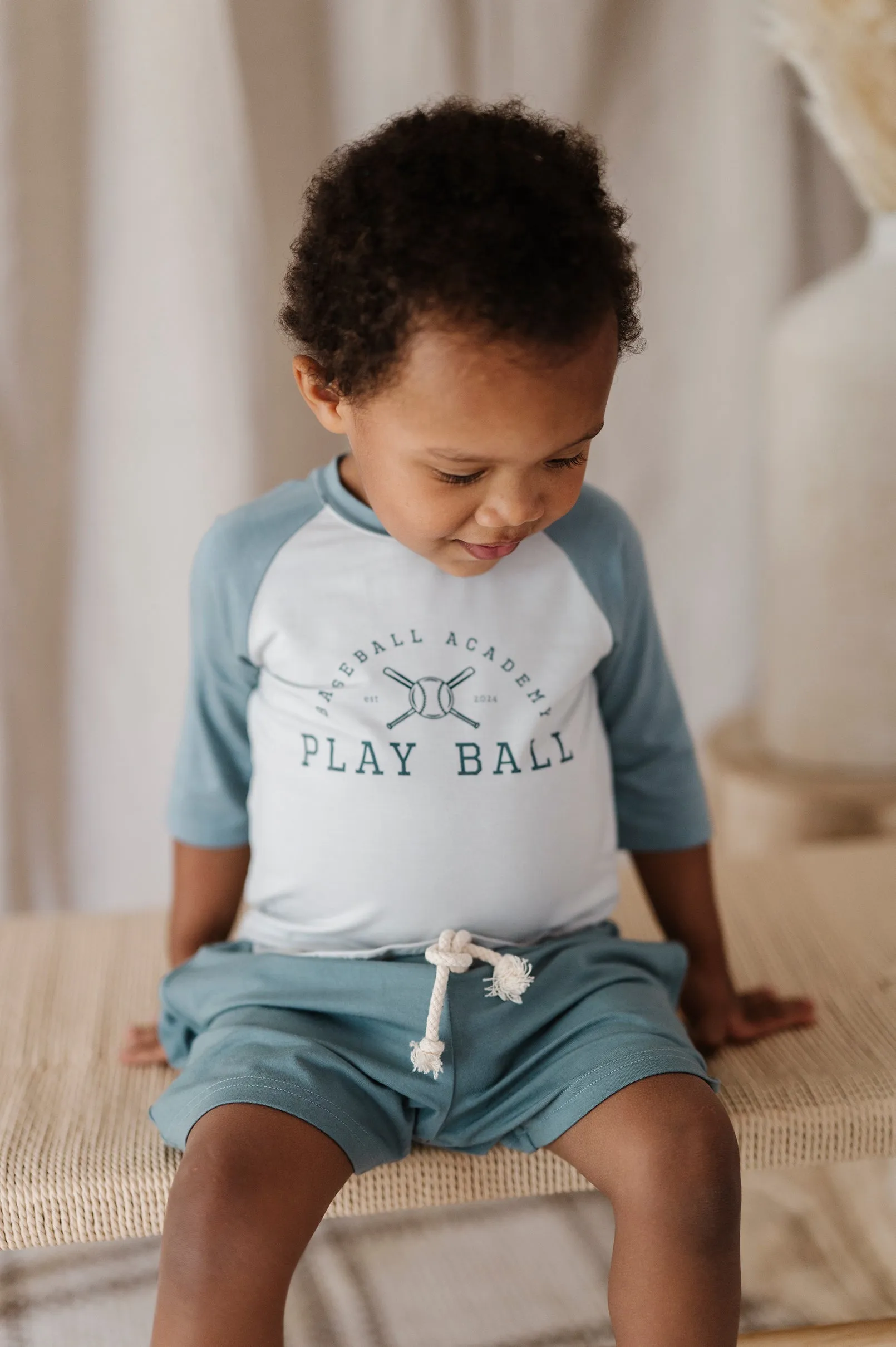 3/4 Sleeve Baseball Tee