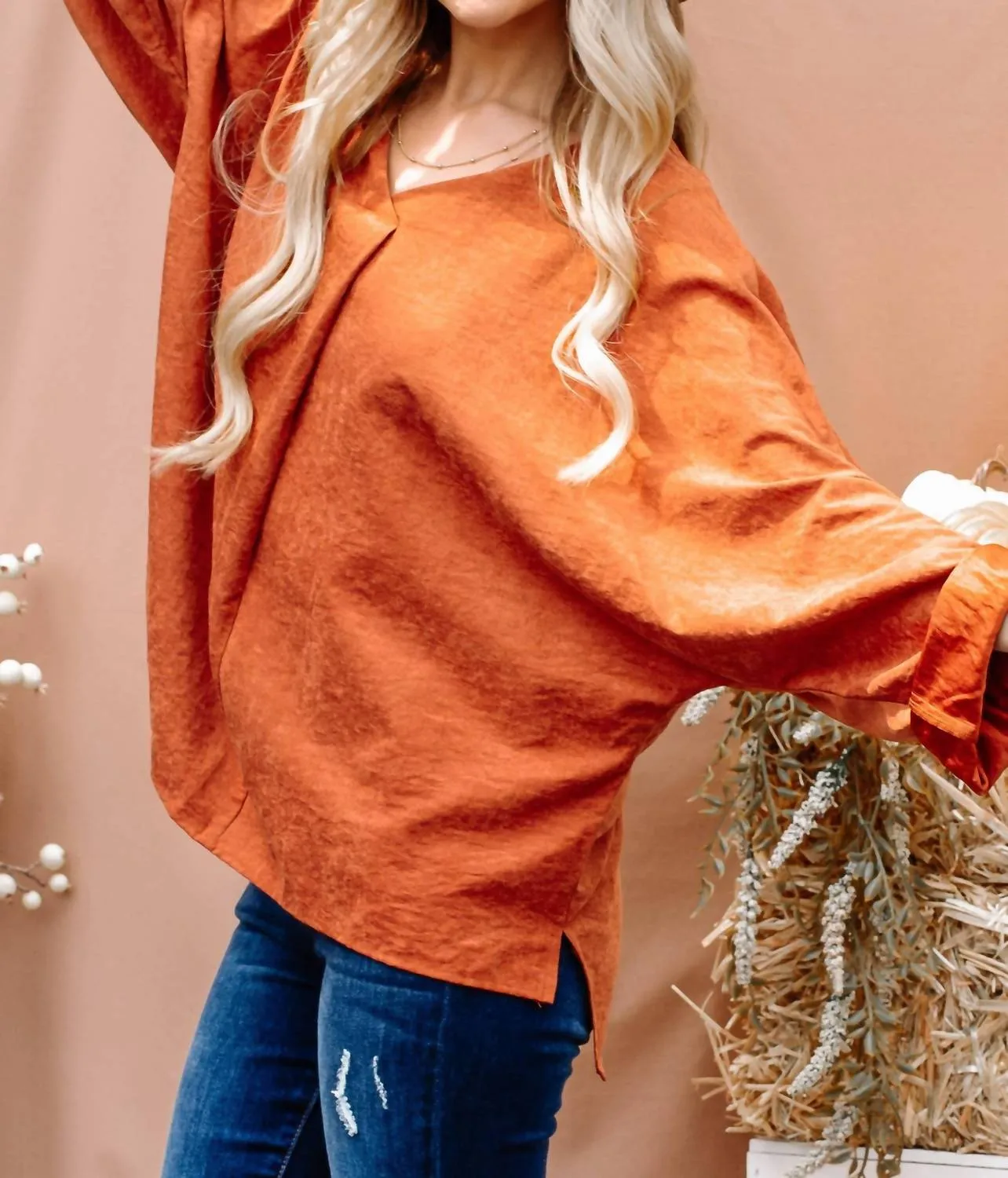 And The Why - Casual Blouse Top