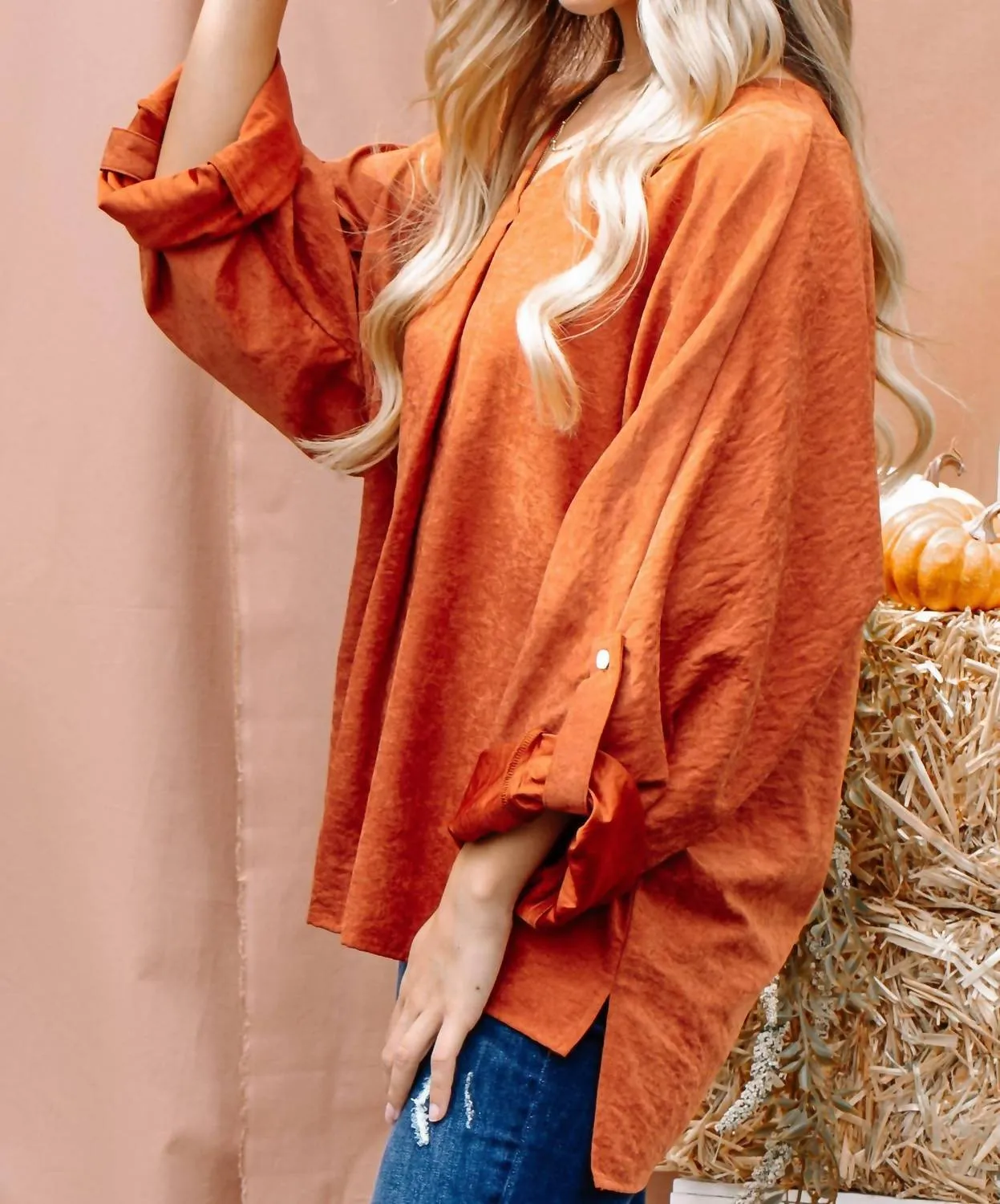 And The Why - Casual Blouse Top