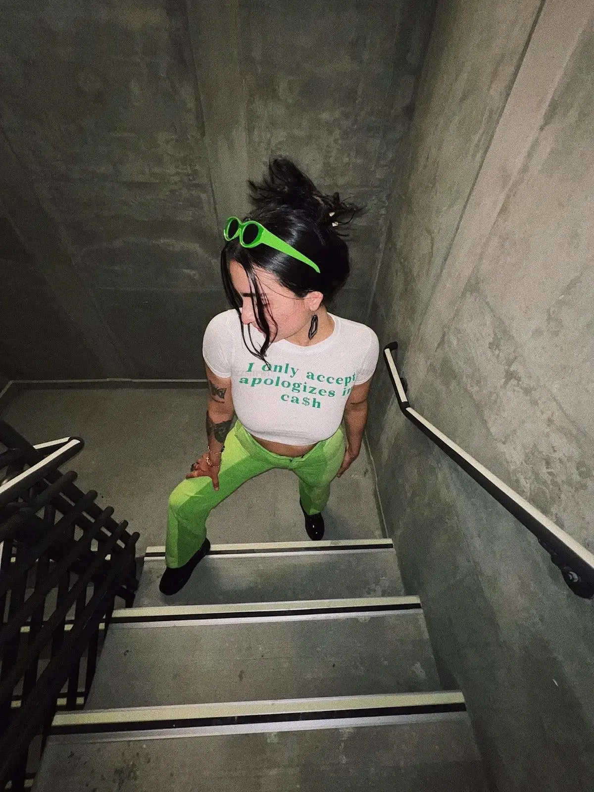 Apologies In Cash Crop Top