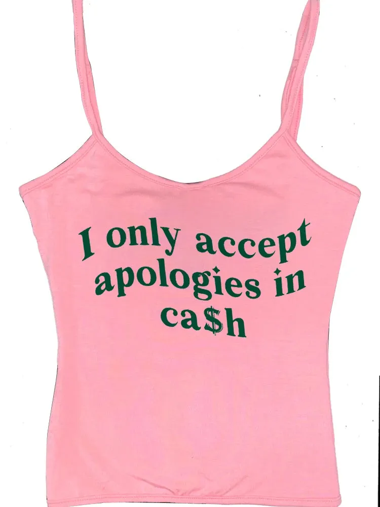 Apologies In Cash Crop Top
