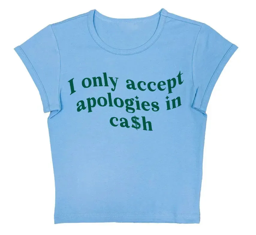 Apologies In Cash Crop Top