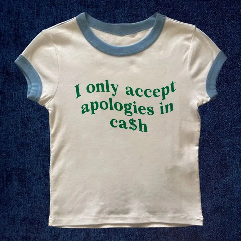 Apologies In Cash Crop Top