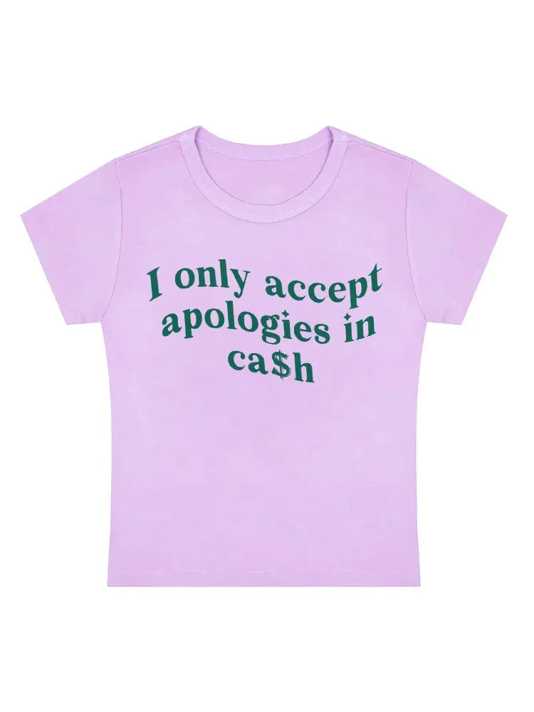 Apologies In Cash Crop Top