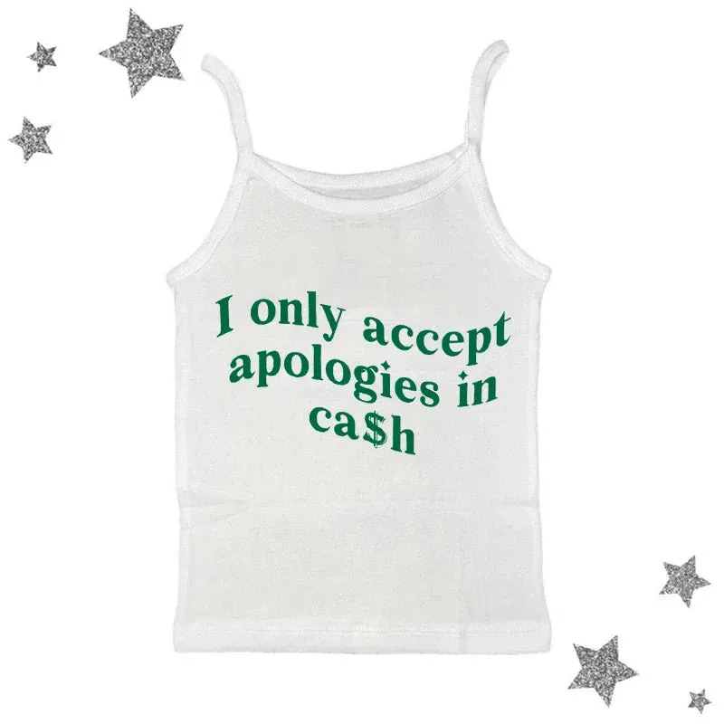 Apologies In Cash Crop Top