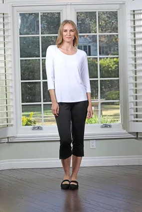 B8300 Chalet SLIT PANT-BLACK