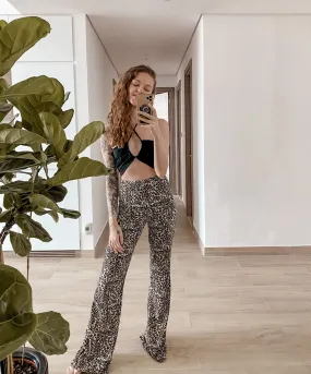 Bell Bottom Jersey Pants