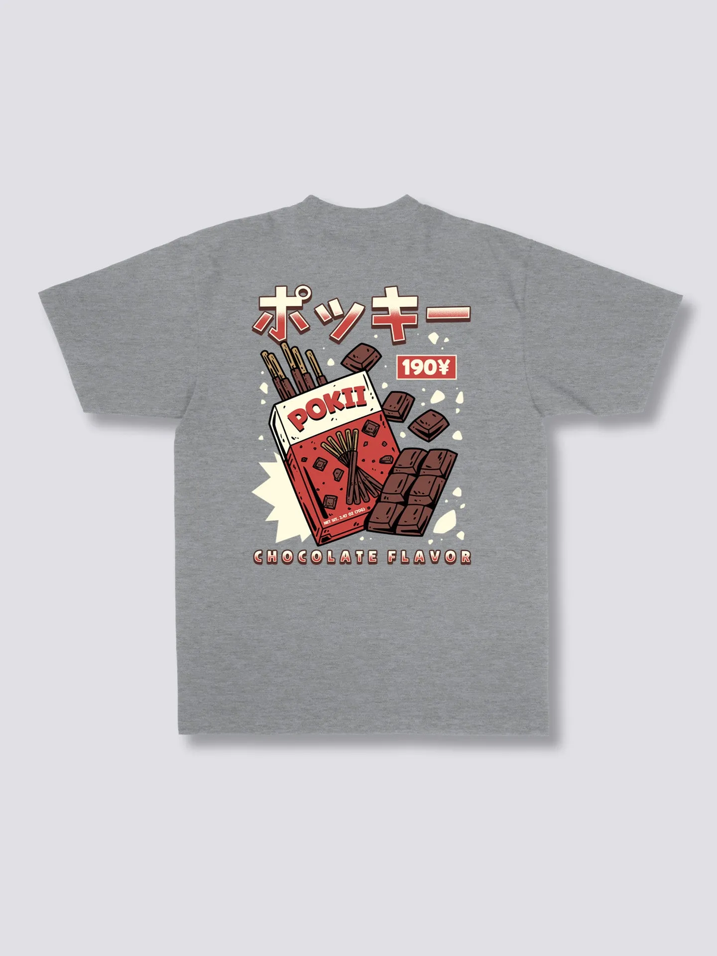 Chocolate Pokii Back T-Shirt