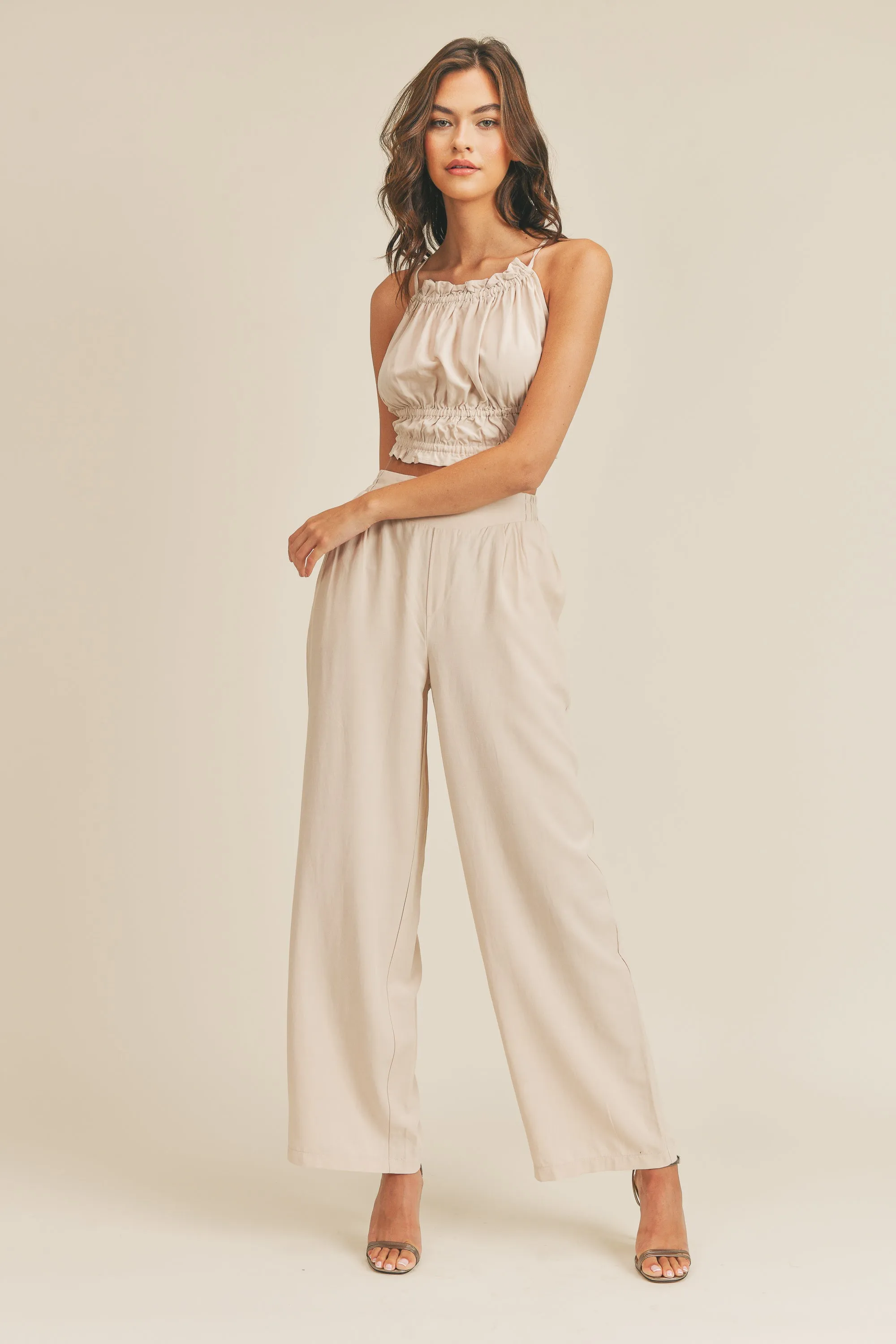 ELEANORA TOP AND PANTS SET
