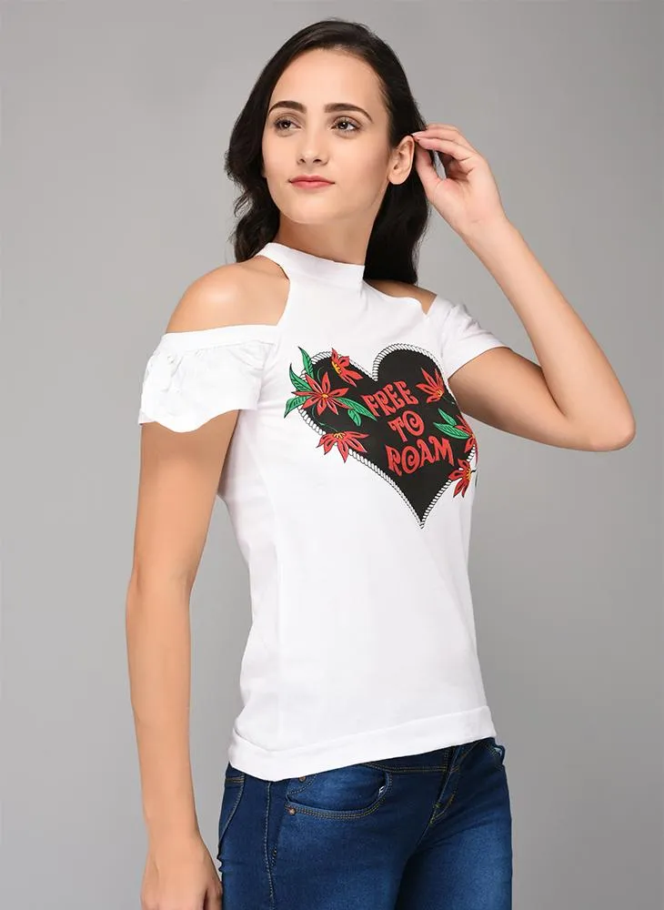 'Free to Roam' Graphic Printed T-Shirt