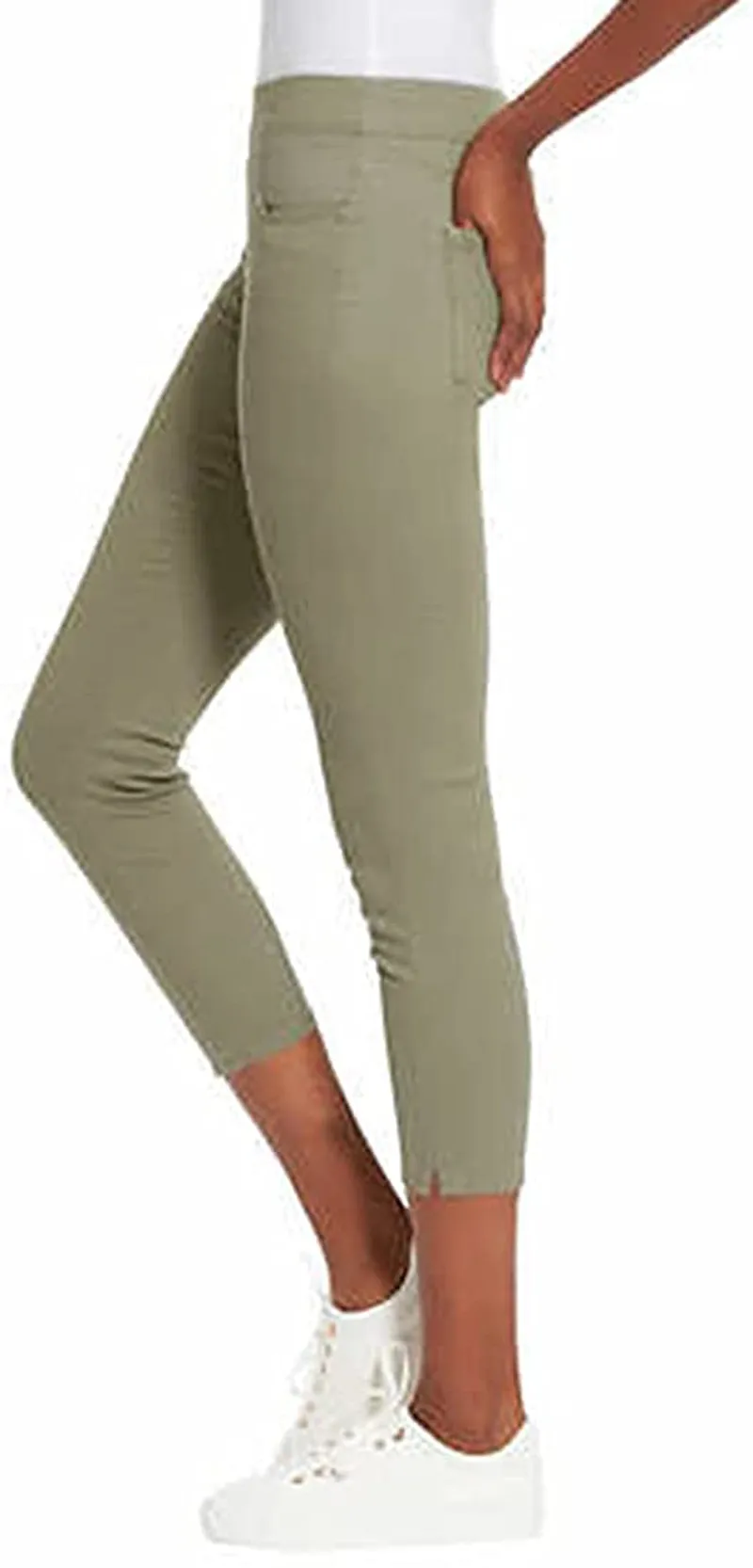 Gloria Vanderbilt Women's Pull-On Crop Pant
