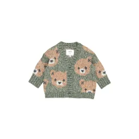 Huxbaby Light Spruce Huxbear Boxy Cardi