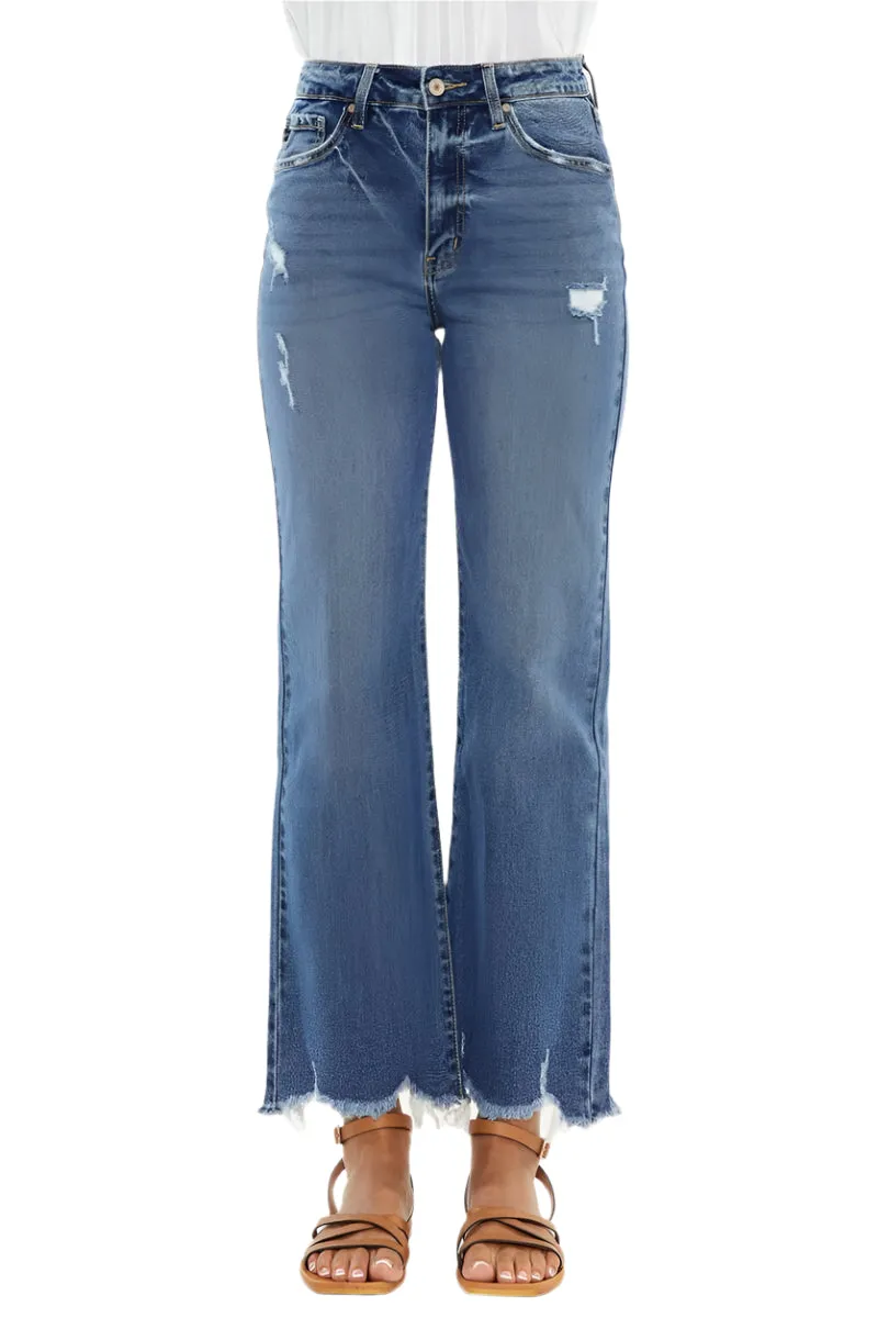 Jemma High Rise Slim Wide - KanCan Jeans