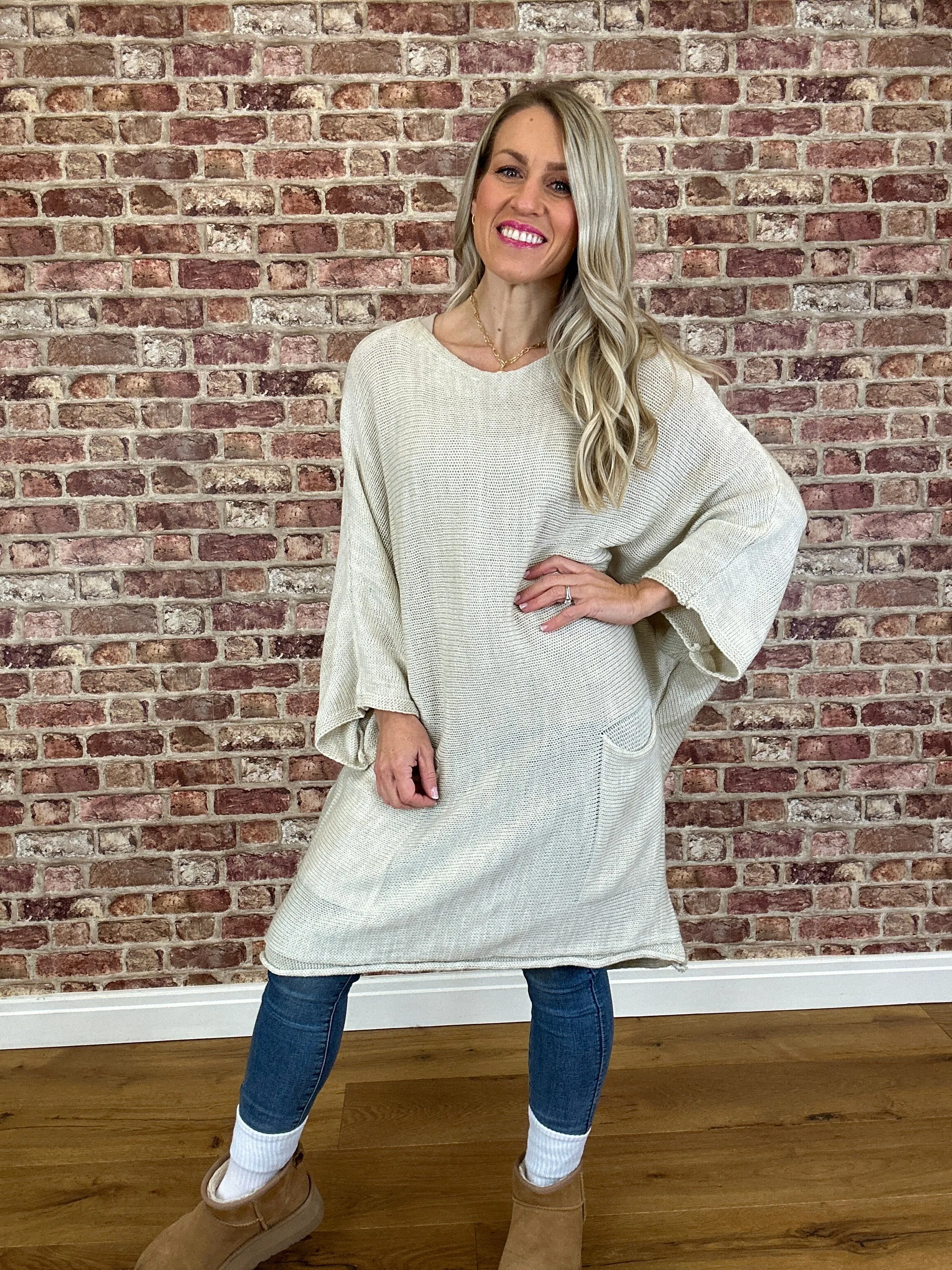 Knit Comfort Jumper Dress