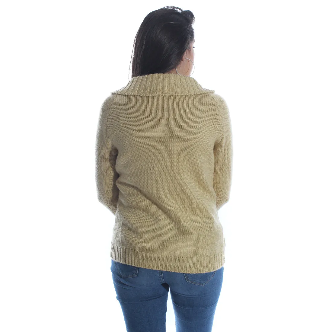 knitted blouse -5910