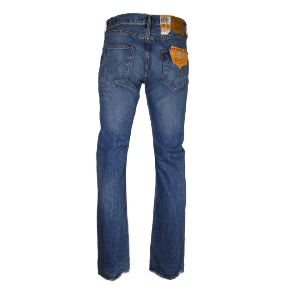 Levi's Men's Jeans 501 Original Classic Denim Cotton Casual Straight Leg Jeans
