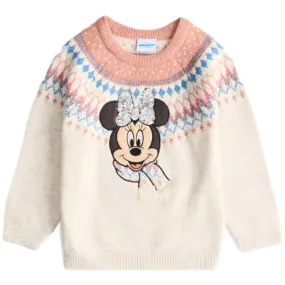 MINNIE MOUSE Cream Knitted Jumper
