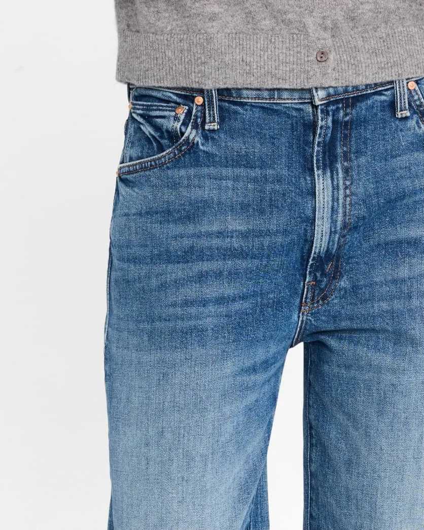MOTHER DENIM THE DODGER FLOOD CUFF