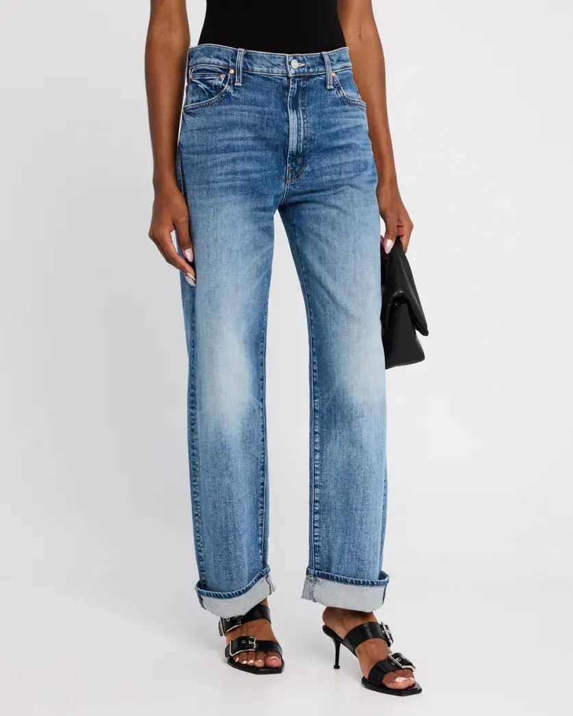 MOTHER DENIM THE DODGER FLOOD CUFF