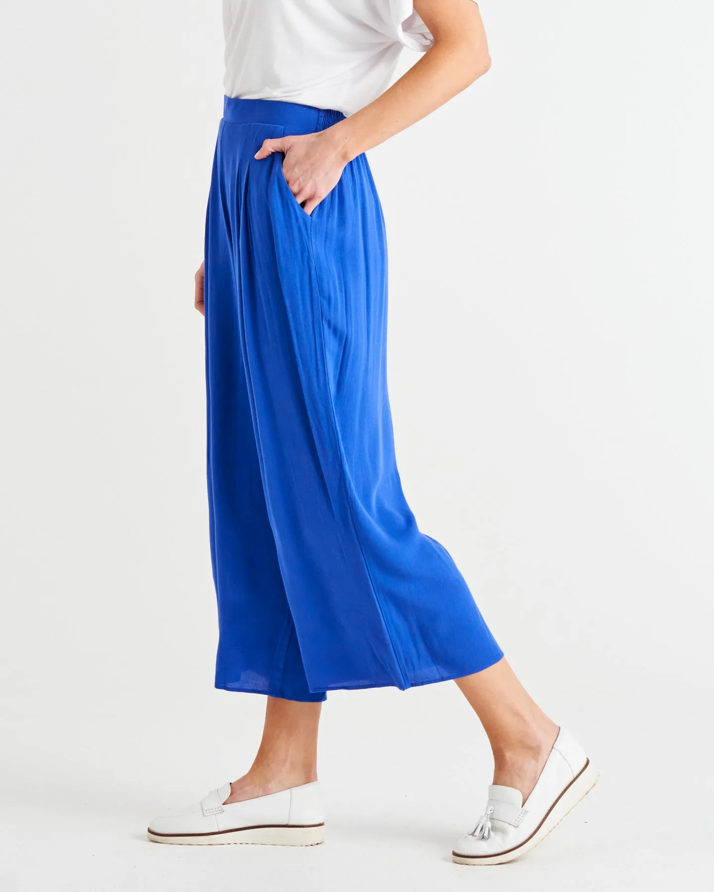 Olympia Pant - Deco Blue