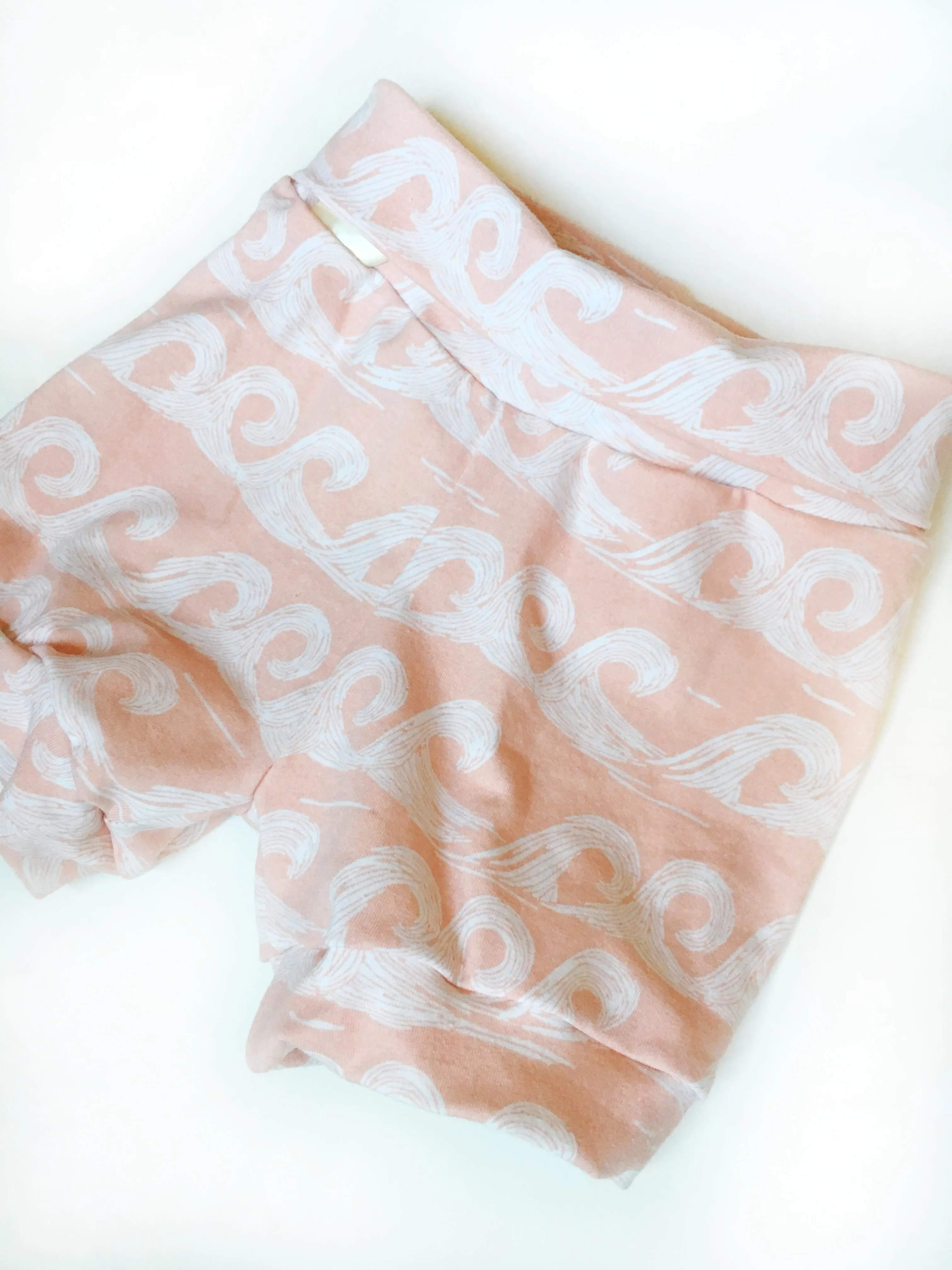 Pink Wave Shorts