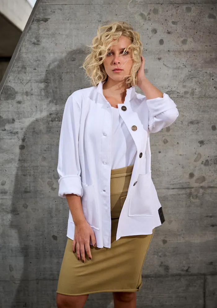 SAFARI JACKET - 77004 - WHITE