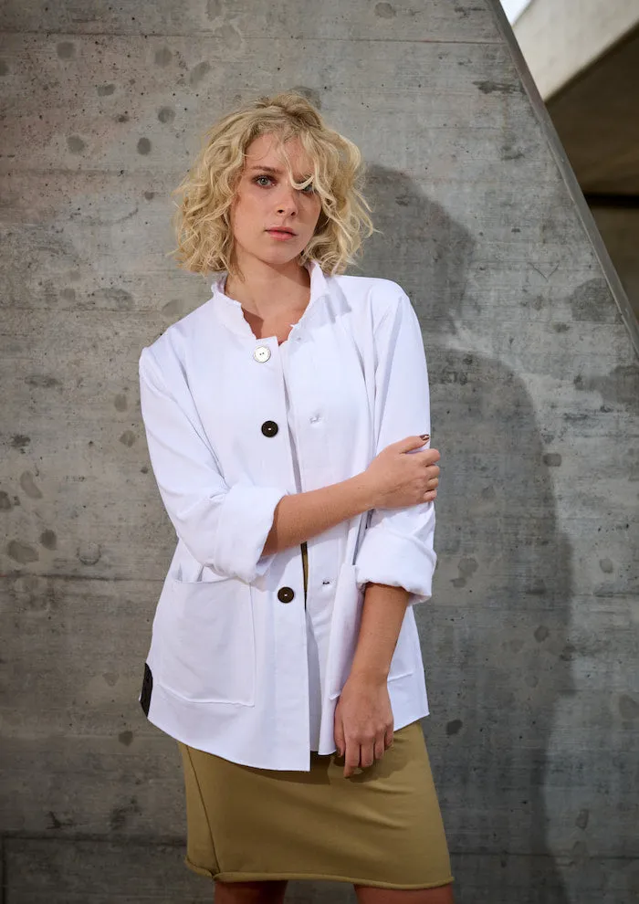 SAFARI JACKET - 77004 - WHITE