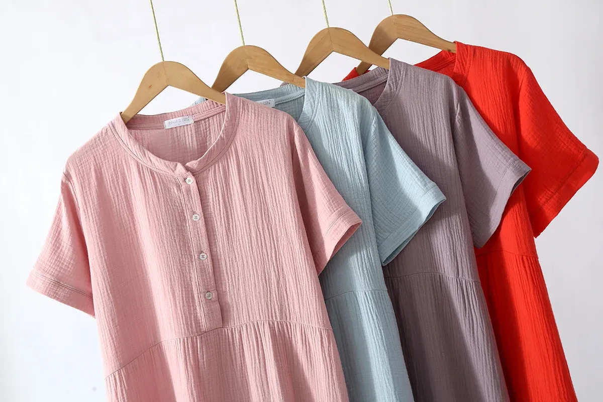 Soft Crepe Casual Dress Perfect for Any Day