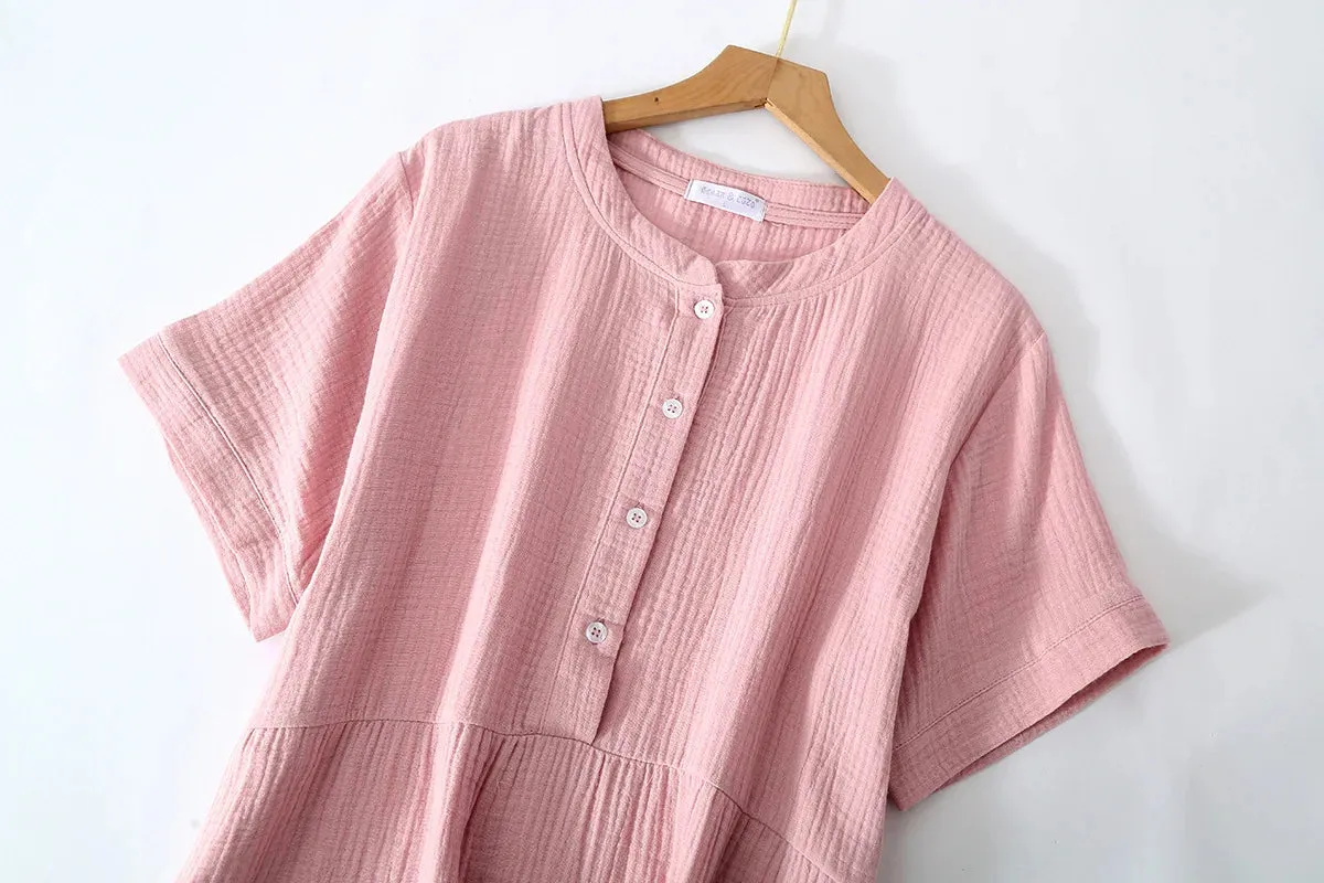 Soft Crepe Casual Dress Perfect for Any Day