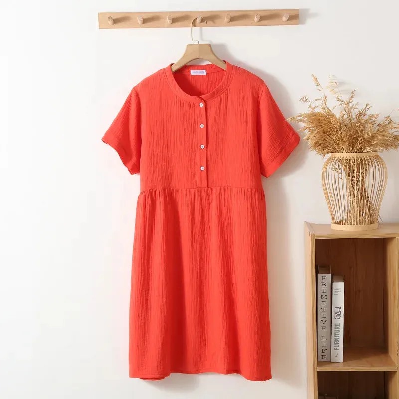 Soft Crepe Casual Dress Perfect for Any Day