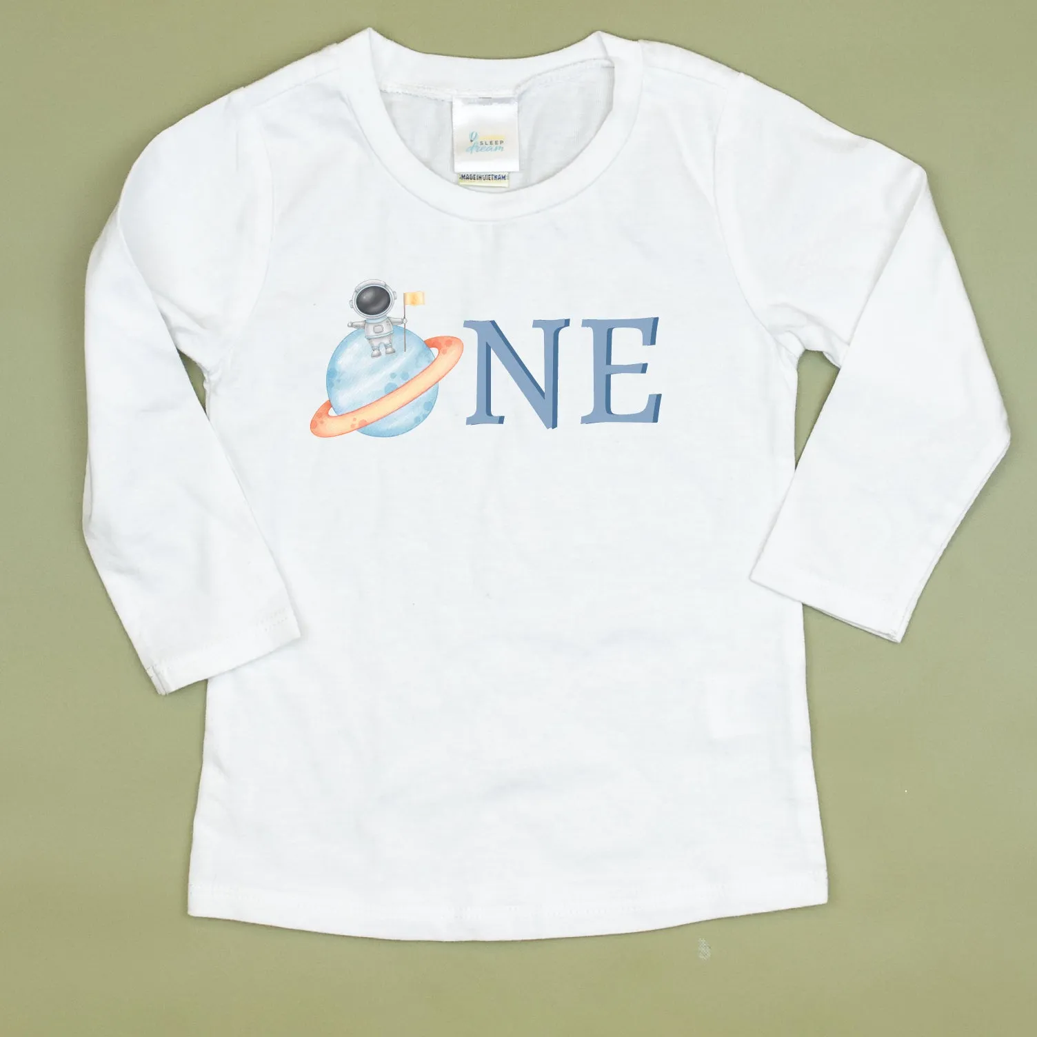 Space One | 1st Birthday Tshirt