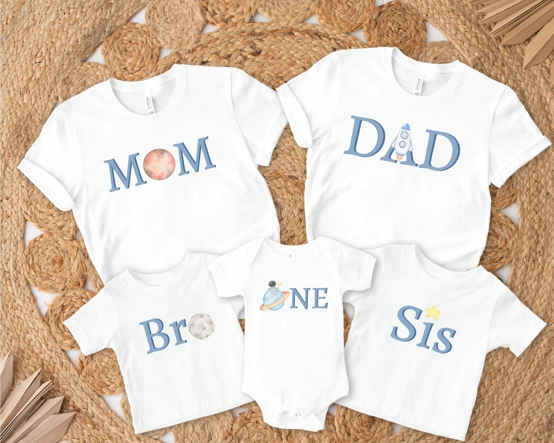 Space One | 1st Birthday Tshirt
