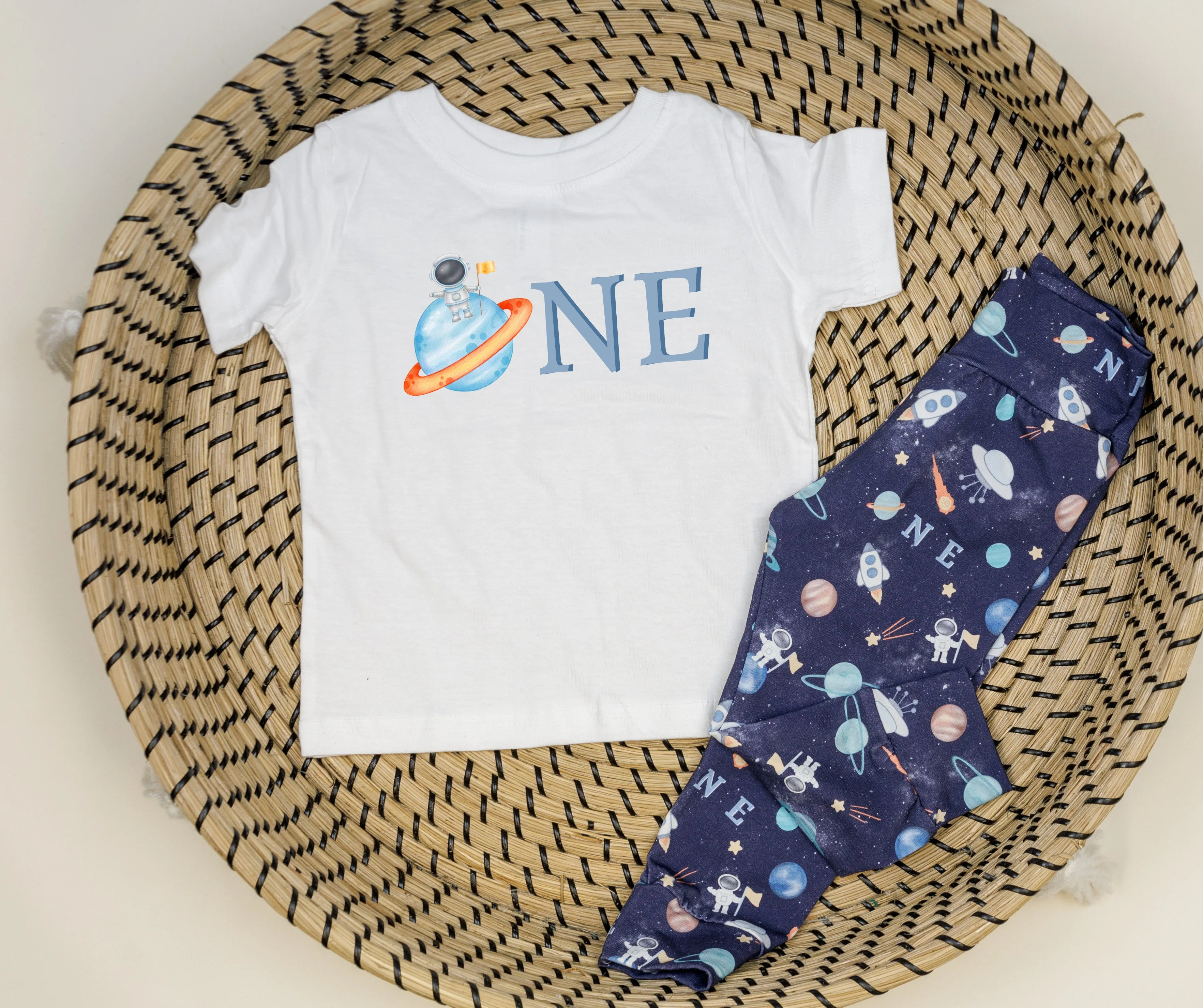 Space One | 1st Birthday Tshirt