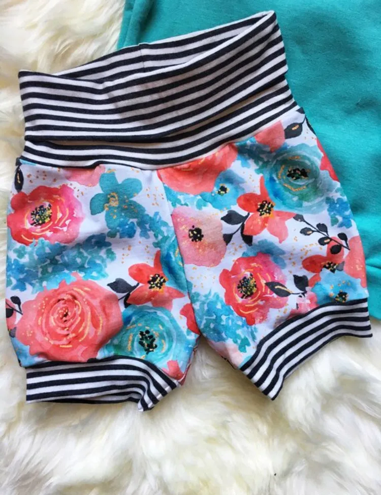 Summer Floral Shorts