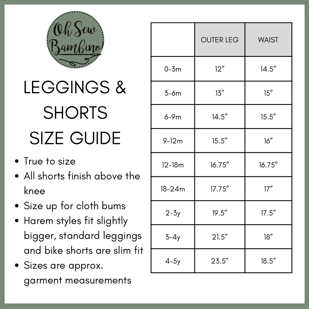 Summer Pre-order Leggings & Shorts