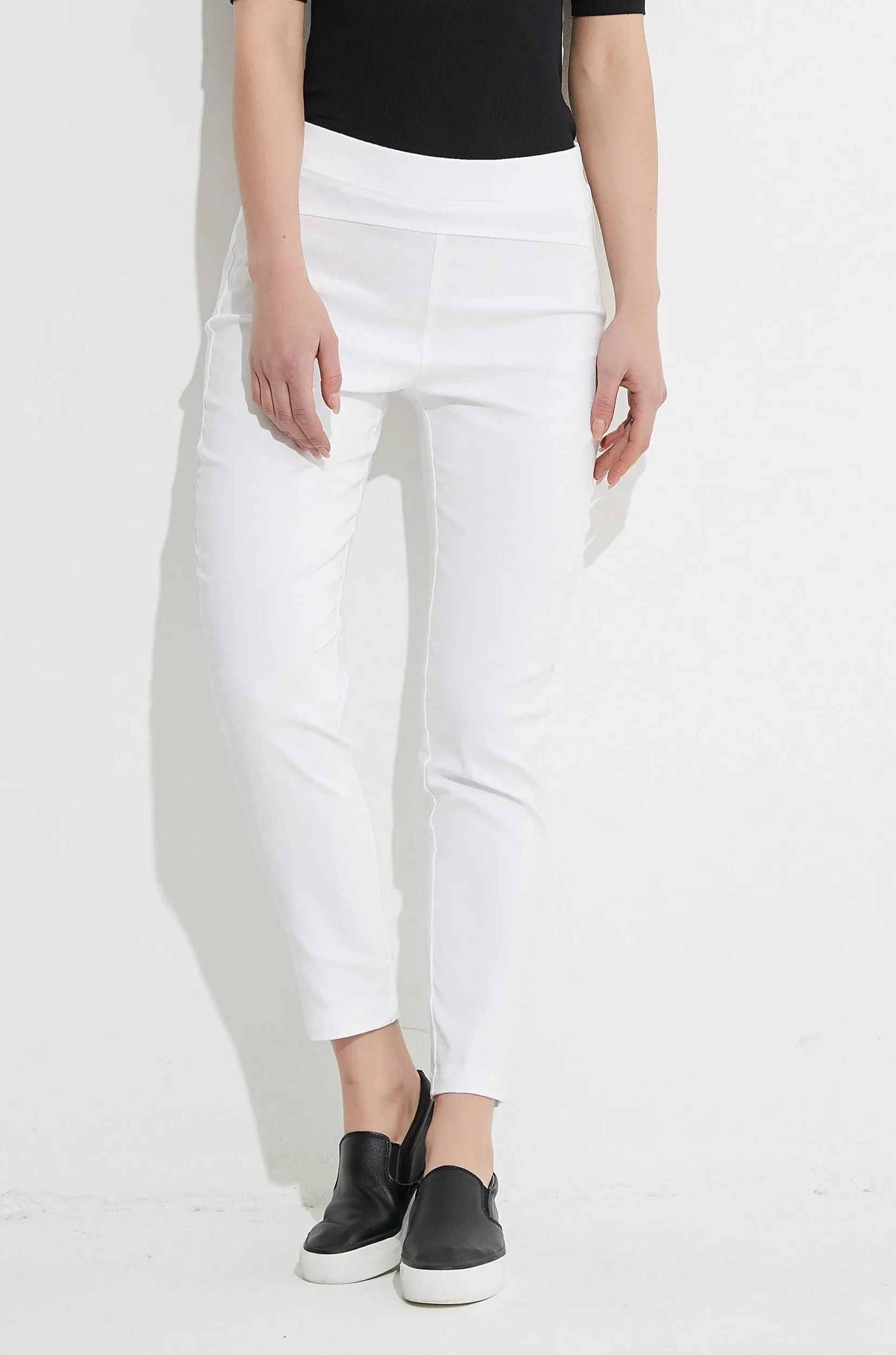Tirelli Straight Crop Pant High Ankle White