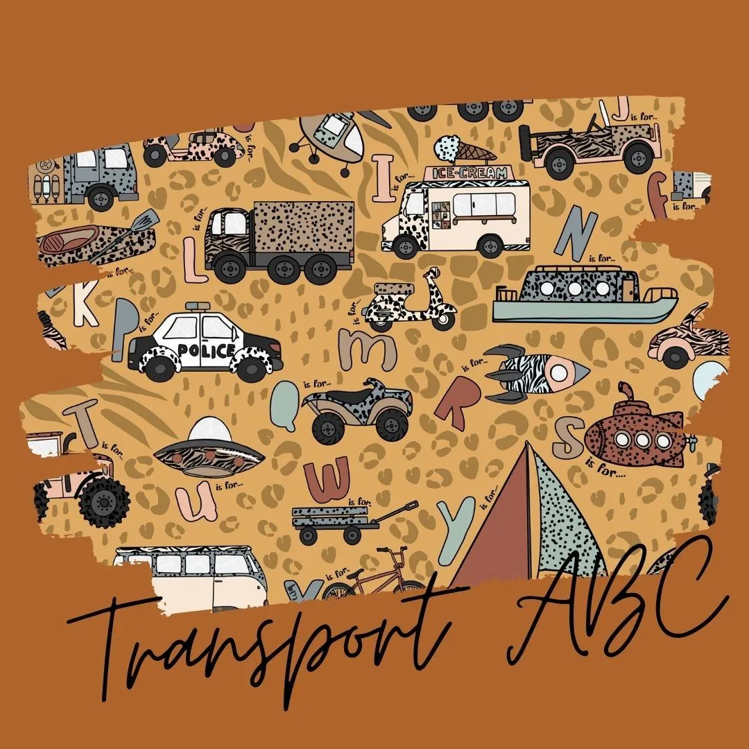 Transport ABC Leggings & Shorts