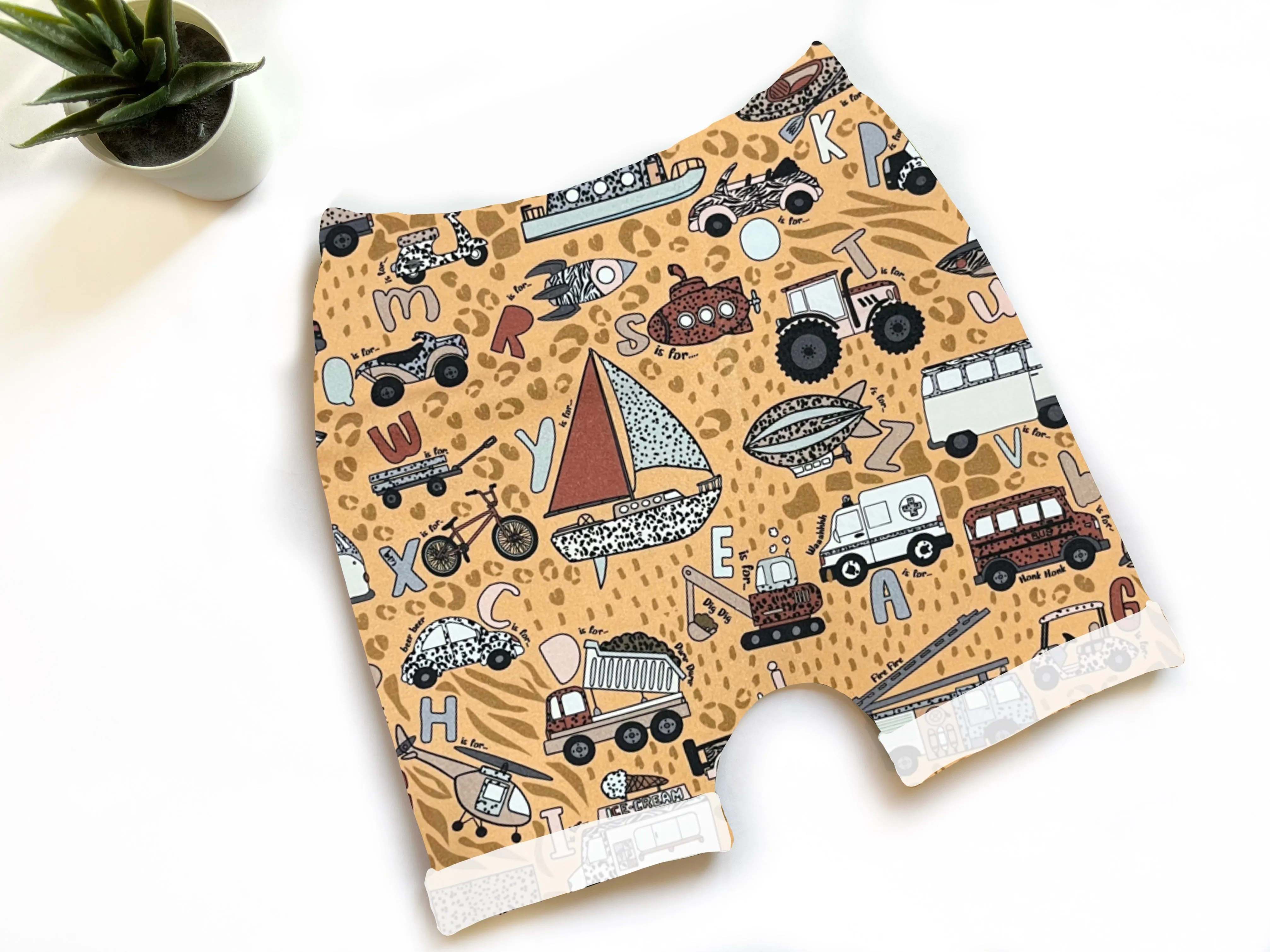 Transport ABC Leggings & Shorts
