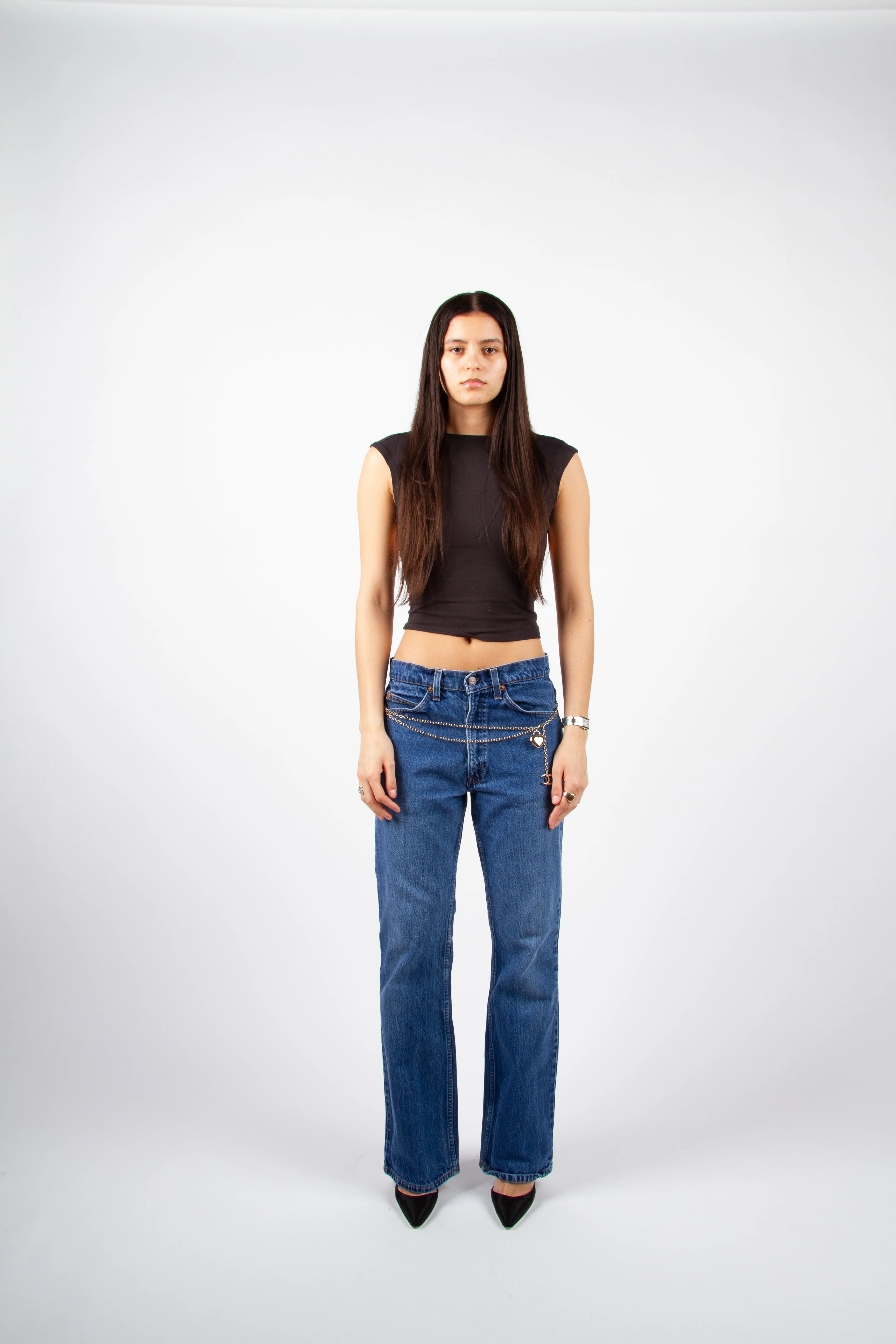 Vintage Levi's  517 Size 30 | Mid Rise Bootcut Fit Dark Wash USA Denim Jeans | 30" M 10