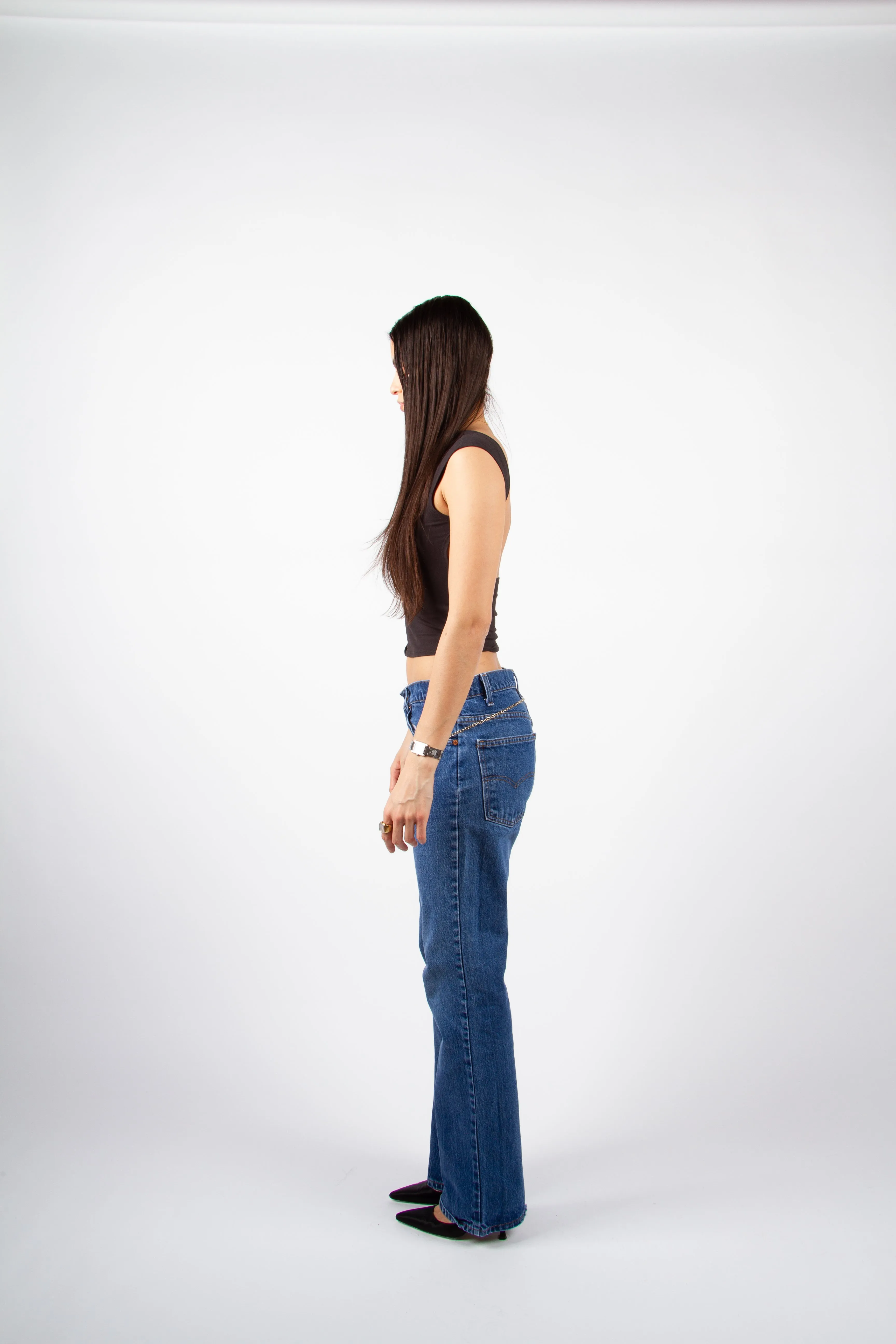 Vintage Levi's  517 Size 30 | Mid Rise Bootcut Fit Dark Wash USA Denim Jeans | 30" M 10