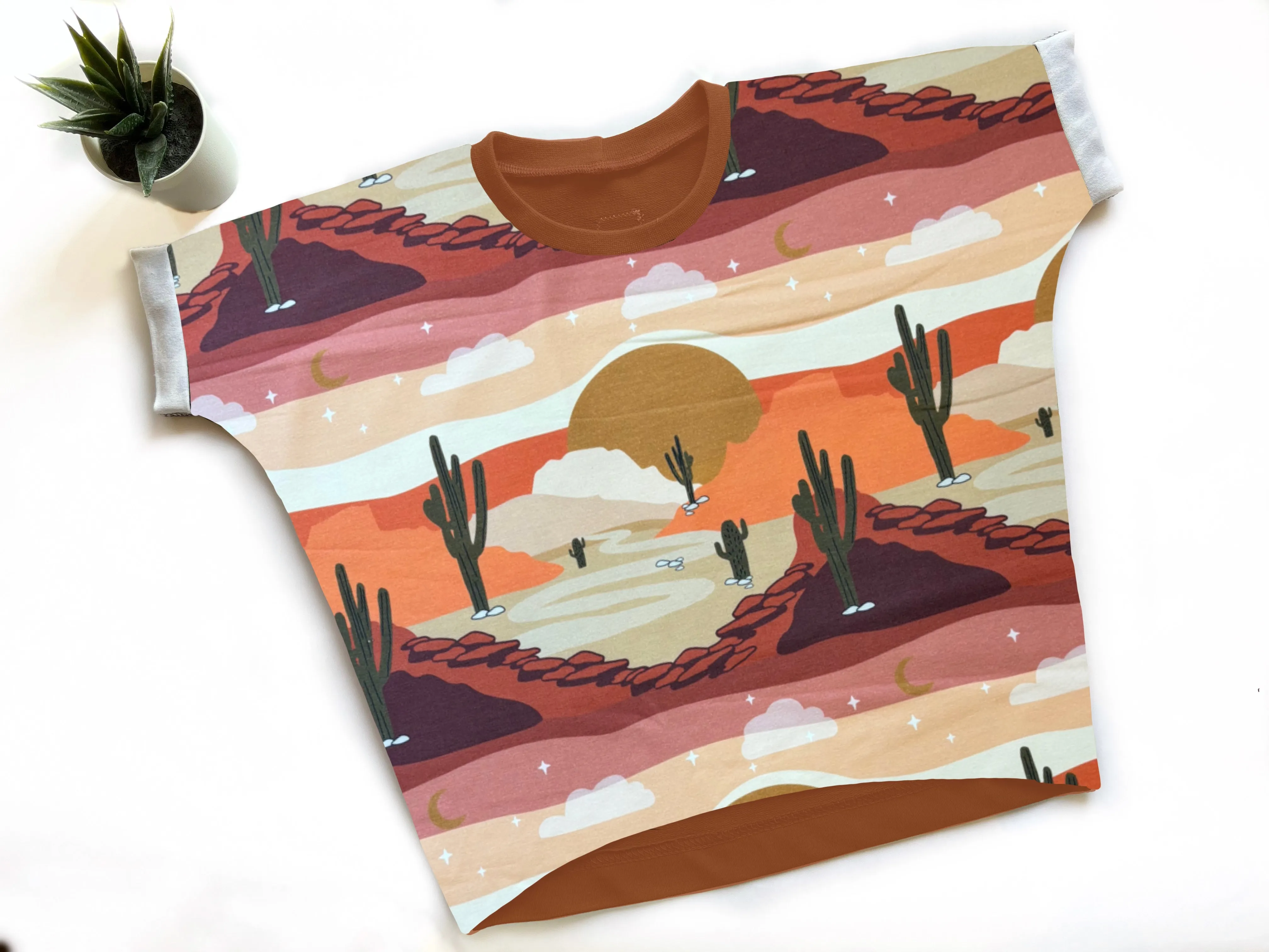 Wild West Oversized T-shirt Co-ords